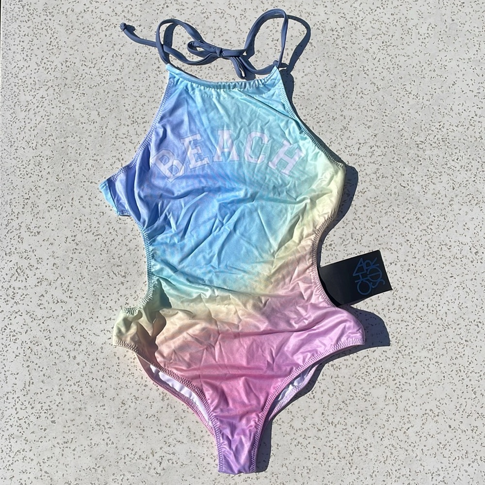 Chaser Pastel Gradient One Piece Swimsuit